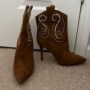 Michael Kors suede boots 8.5